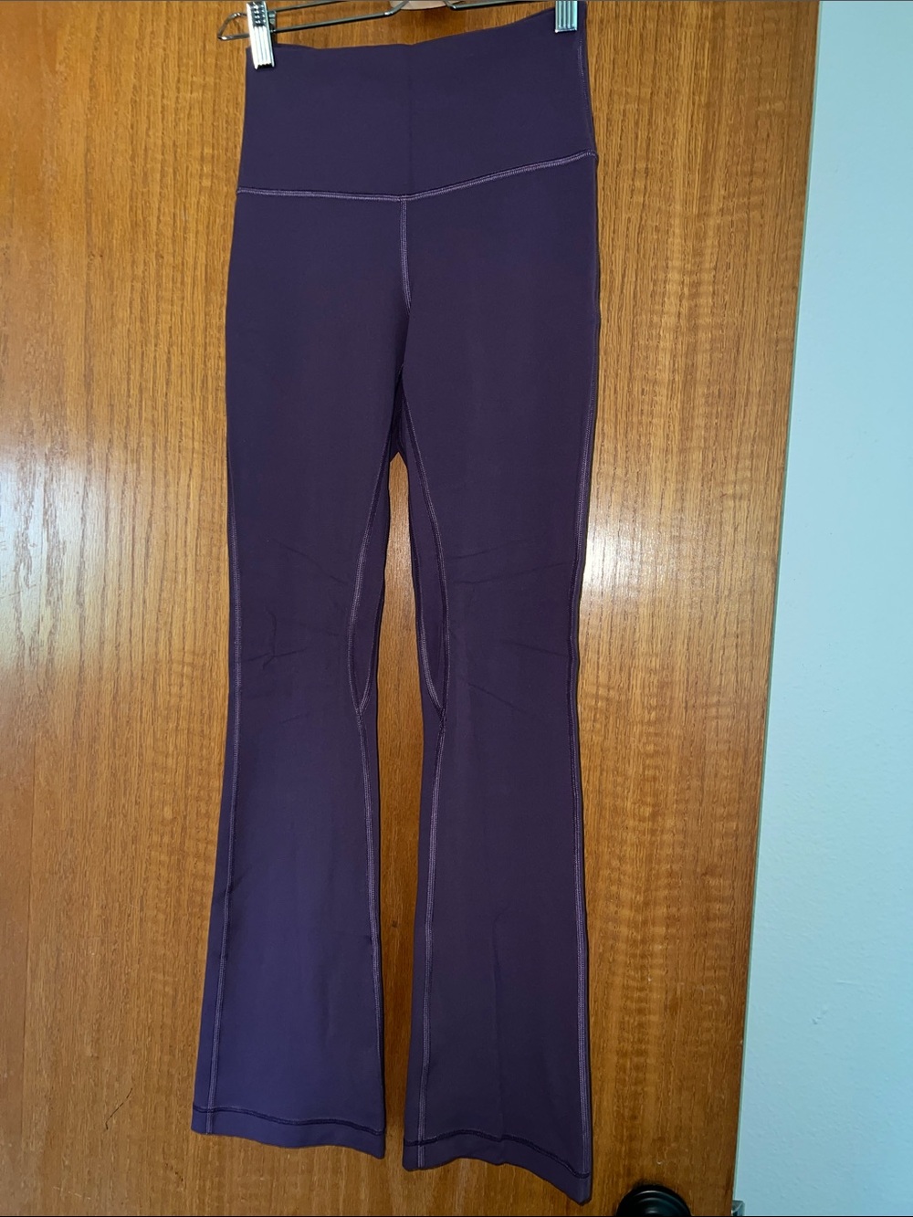Lululemon High-Waist Mini-Flare Pants Deep Purple